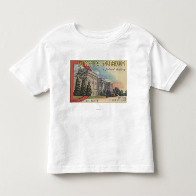View of Denver Museum of Natural History Toddler T-Shirt (Front)