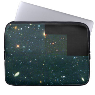 View of Distant, Faint Galaxies Reveals Young Gala Laptop Sleeve