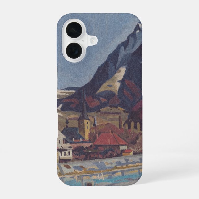View of Dolný Kubín by Arnold Peter Weisz iPhone 16 Case (Back)