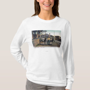 View of Donkeys Carrying WaterBisbee, AZ T-Shirt