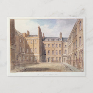View of Downing Street, Westminster Postcard