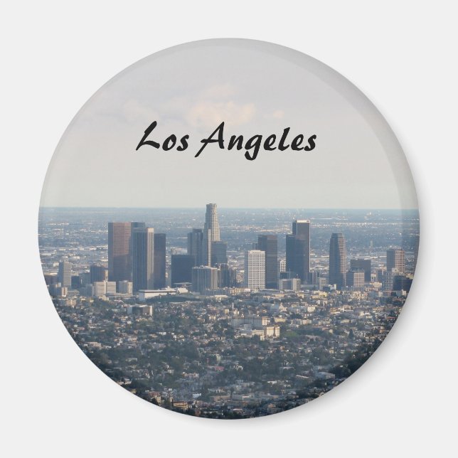 View of Downtown Los Angeles Magnet (Front)