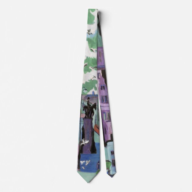 View of Dresden: Schlossplatz Tie (Front)