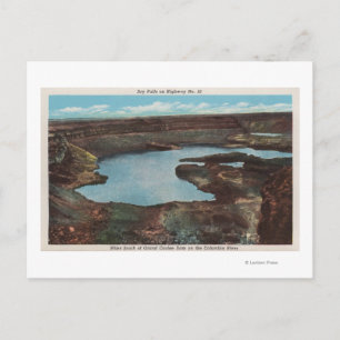 View of Dry Falls from Hwy. 10Washington Postcard