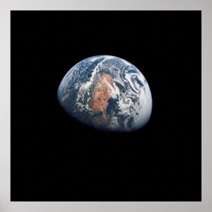 View of Earth from Apollo 10 Poster