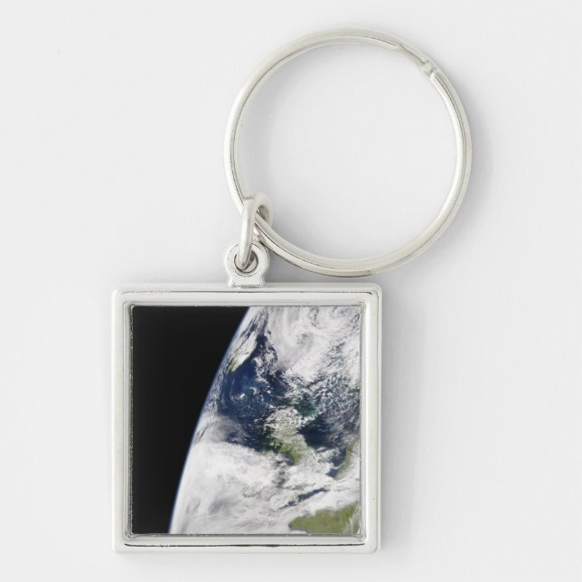 View of Earth from space Key Ring (Front)
