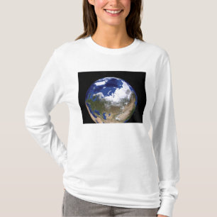 View of Earth showing the Arctic region T-Shirt