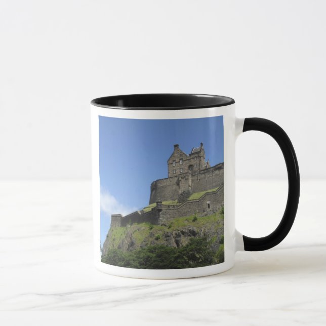 View of Edinburgh Castle, Edinburgh, Scotland, 2 Mug (Right)