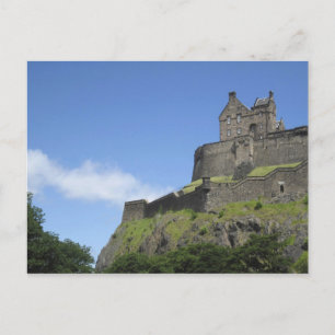 View of Edinburgh Castle, Edinburgh, Scotland, 2 Postcard