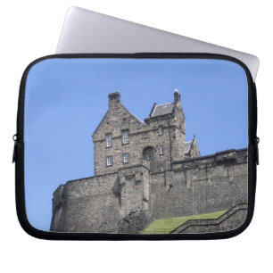 View of Edinburgh Castle, Edinburgh, Scotland, Laptop Sleeve