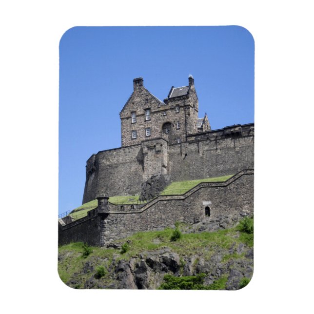 View of Edinburgh Castle, Edinburgh, Scotland, Magnet (Vertical)