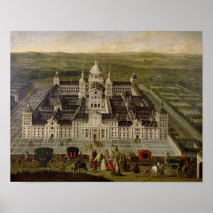 View of El Escorial Poster