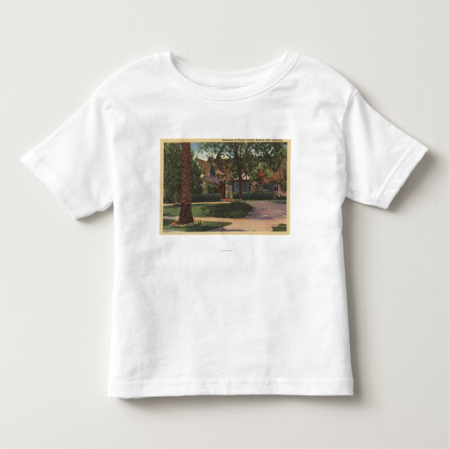 View of Eleanor Powell's Residence Toddler T-Shirt (Front)