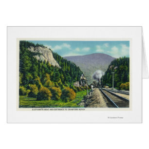 View of Elephant's Head & Crawford Notch Entranc