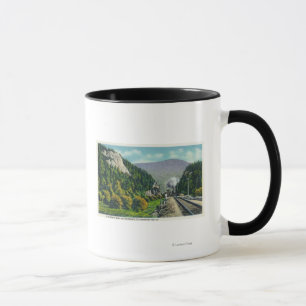View of Elephant's Head & Crawford Notch Entranc Mug