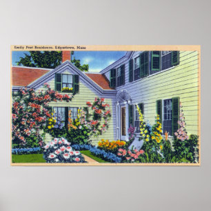 View of Emily Post Residence Poster