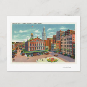 View of Faneuil Hall, the Cradle of Liberty Postcard