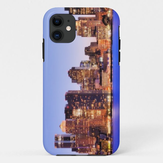 View of Financial District of downtown Boston Case-Mate iPhone Case (Back)