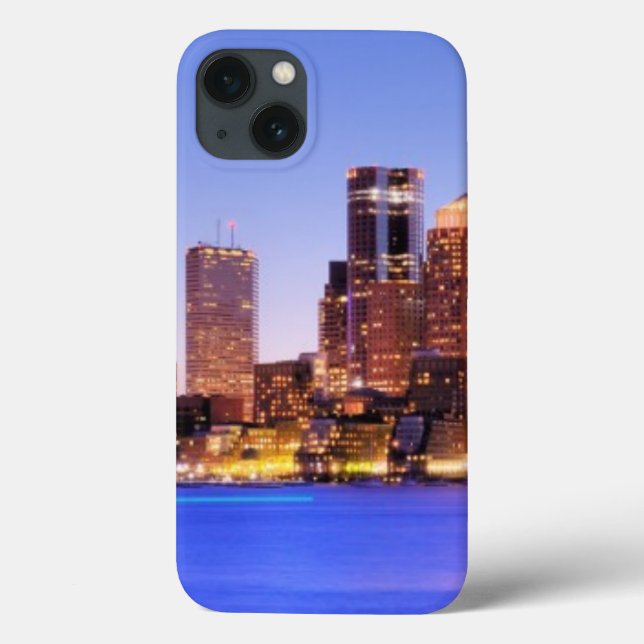 View of Financial District of downtown Boston Case-Mate iPhone Case (Back)