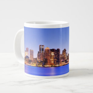View of Financial District of downtown Boston Large Coffee Mug