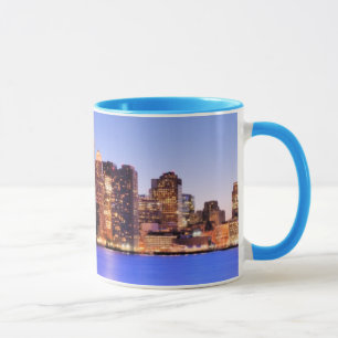 View of Financial District of downtown Boston Mug