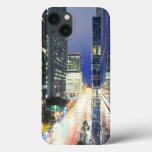 View of financial district office buildings iPhone 13 case