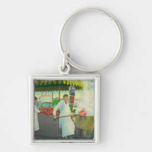 View of Fisherman's Wharf, Crabs Getting Key Ring