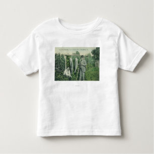 View of Fishermen with Catch near Fitch Mt. Toddler T-Shirt