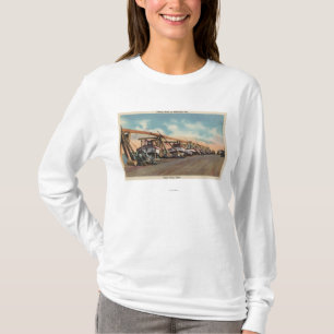 View of Fishing Boats on Municipal Pier T-Shirt