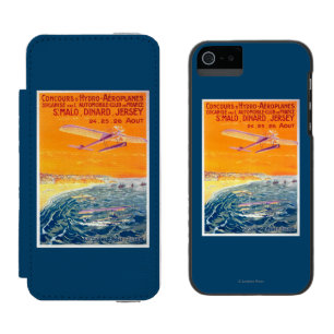 View of Float Planes in Air and Water Poster Incipio Watson™ iPhone 5 Wallet Case