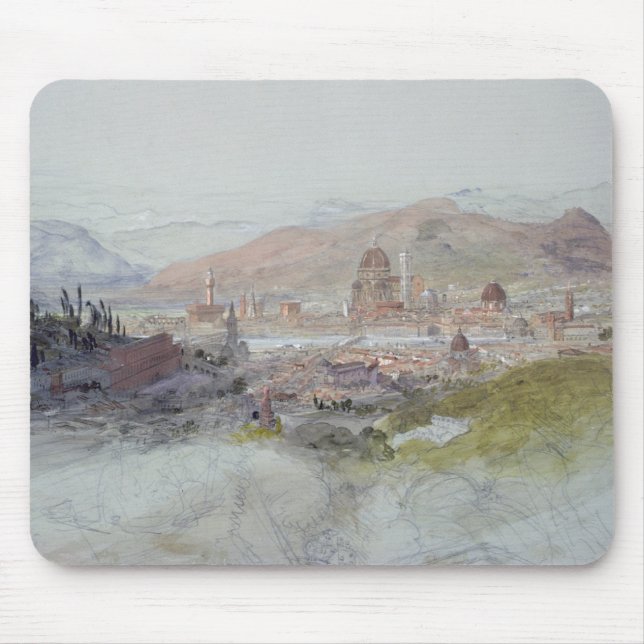 View of Florence, 1837-39 Mouse Pad (Front)