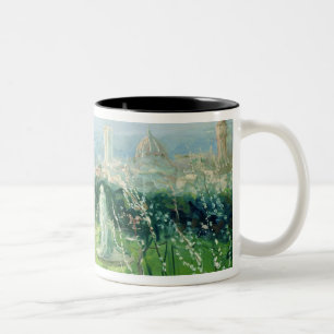 View of Florence, c.1909 Two-Tone Coffee Mug
