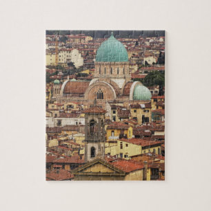 View of Florence, Italy from Piazza Jigsaw Puzzle