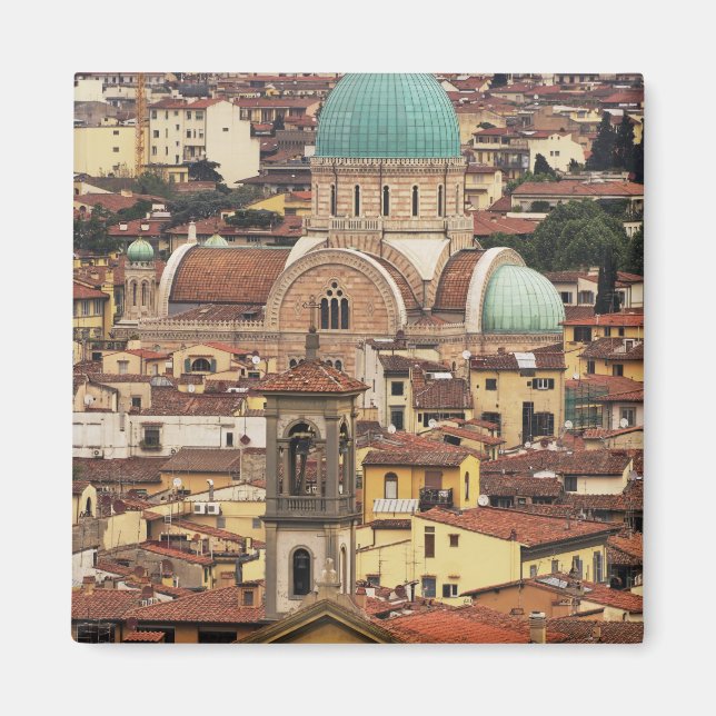 View of Florence, Italy from Piazza Magnet (Front)