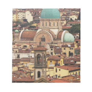 View of Florence, Italy from Piazza Notepad