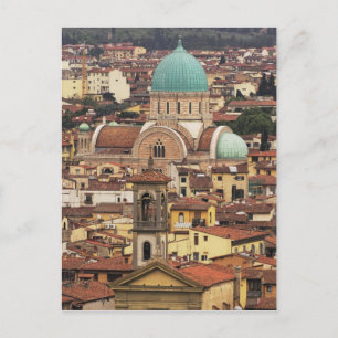View of Florence, Italy from Piazza Postcard