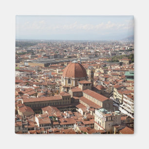 View of Florence, Italy from the top of the Magnet