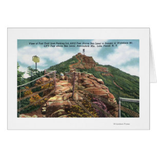 View of Foot Trail to Summit