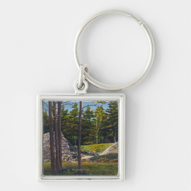 View of Fort George Key Ring (Front)