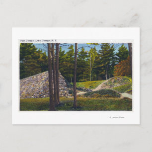 View of Fort George Postcard