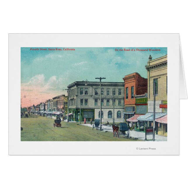 View of Fourth StreetSanta Rosa, CA (Front Horizontal)