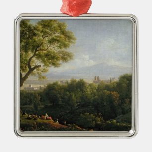 View of Frascati Metal Tree Decoration