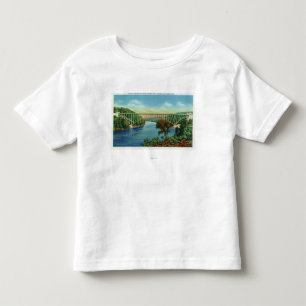 View of French King Bridge over Connecticut Toddler T-Shirt