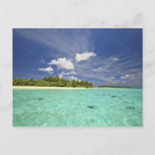 View of Funadoo Island from Funadovilligilli Postcard