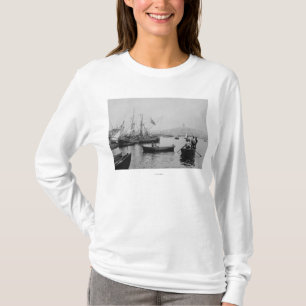 View of Galata in Istanbul from Sirkeci Port T-Shirt
