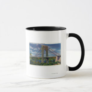 View of George Washington Bridge Mug