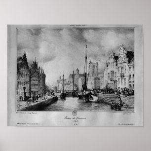 View of Ghent Poster