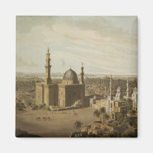 View of Grand Cairo, engraved by Daniel Havell (17 Magnet