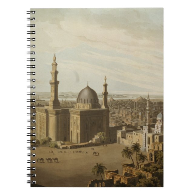 View of Grand Cairo, engraved by Daniel Havell (17 Notebook (Front)