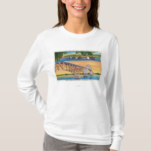 View of Grand Island North and South Bridges T-Shirt